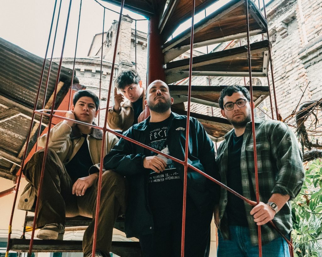 Foto banda chilena Defensa Personal.