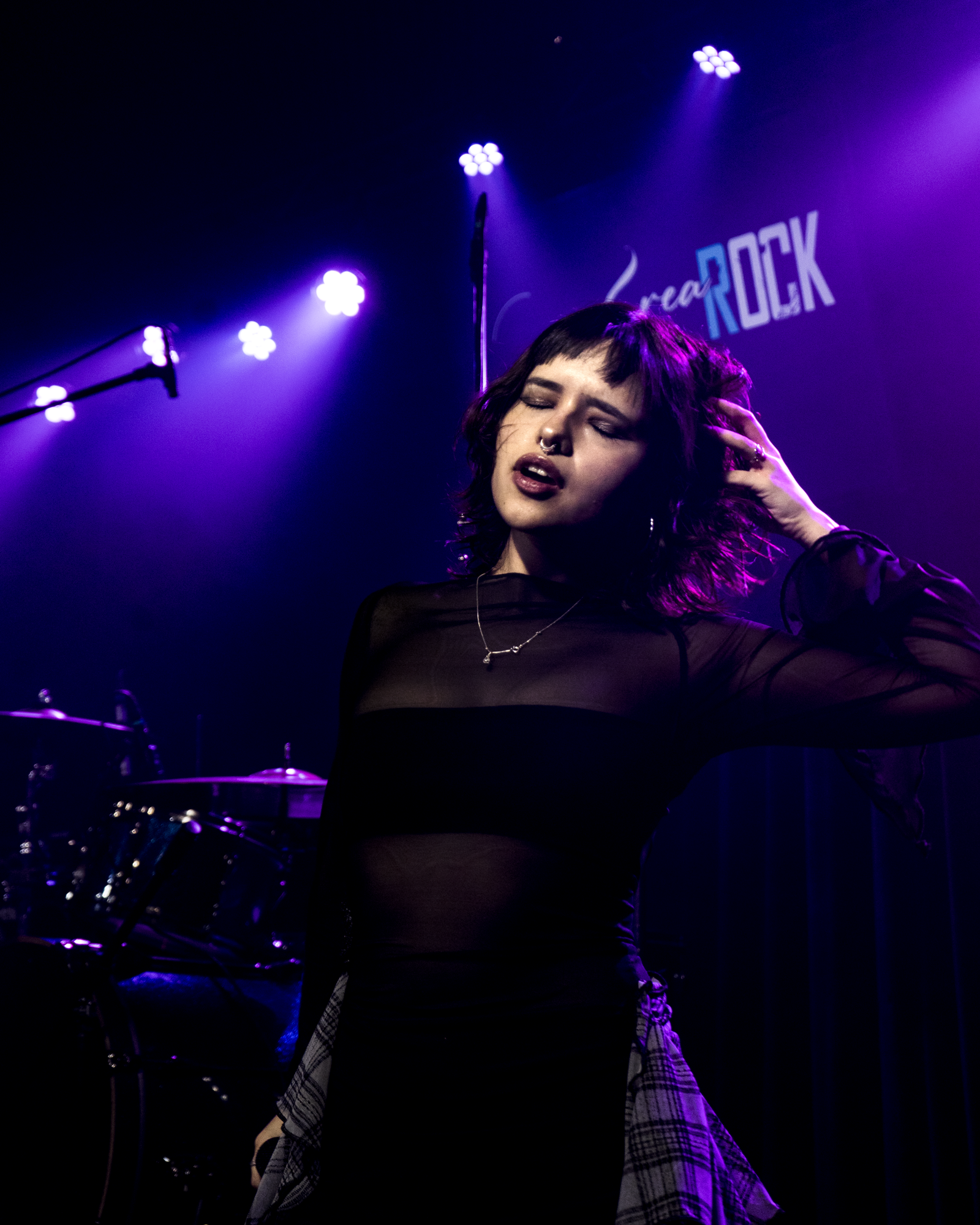 Artista chilena Insika en Crearock. Por Fernando Vilches para Batiscafo.