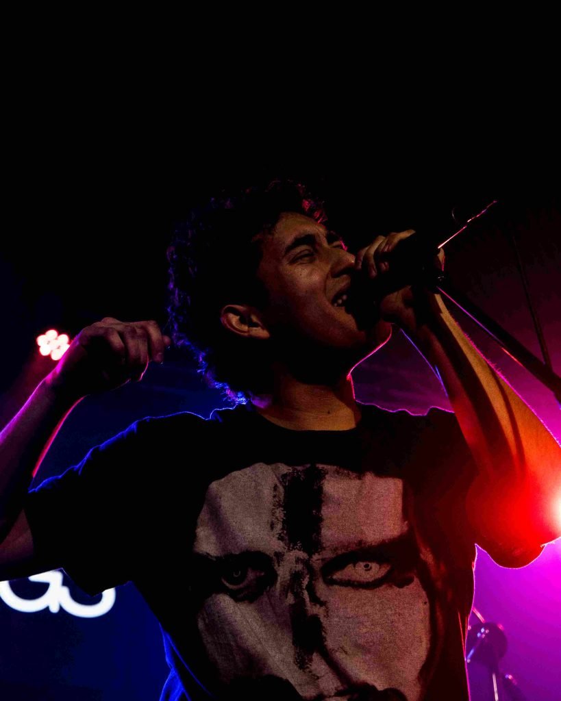 Foto de Lucas Taló en Crearock. Por Fernando VIlches.