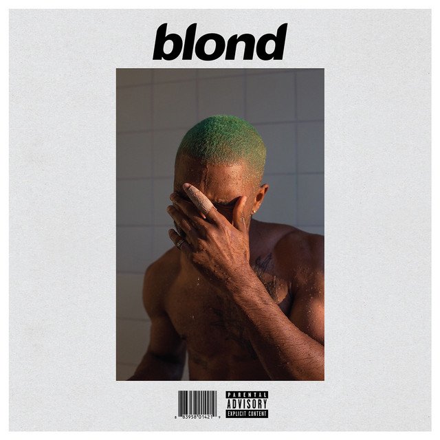 Portada álbum Blonde de Frank Ocean. Foto por Wolfgang Tillmans.