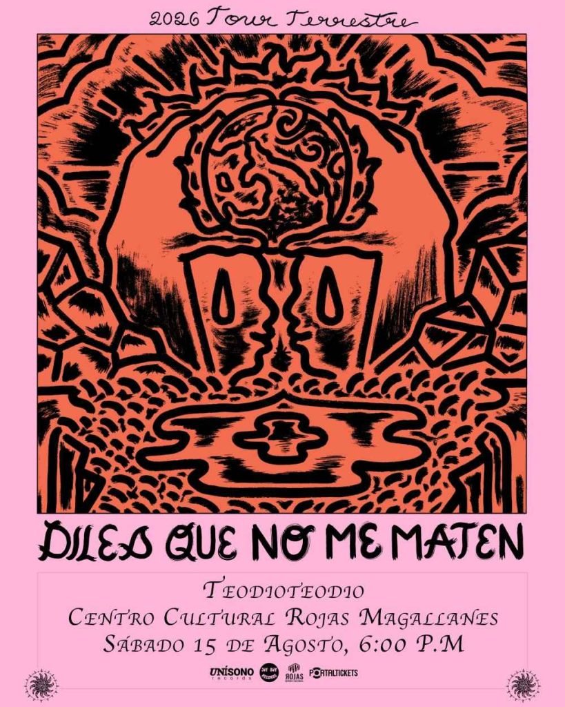 Afiche Diles Que No Me Maten junto a Teodioteodio.