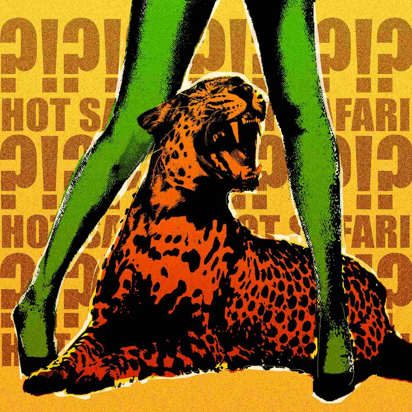 Portada "HOT SAFARI" de Antigona.